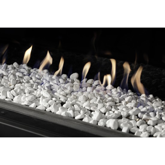White stones